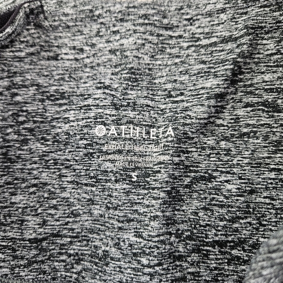 Athleta Women's Size S Exhale Heel Tight Leggings Softluxe Gray 511157 - Picture 4 of 7